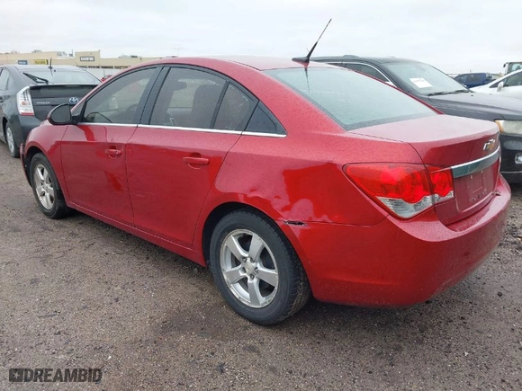 2012 Chevrolet Cruze LT w/1LT with VIN 1G1PL5SCXC7108267, listed as a IAAI auction lot 41959470 with 219,989 mi miles. Bid and sale history available at carsss.com. Image 3.