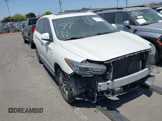 2019 Infiniti QX60 Pure with VIN 5N1DL0MN0KC569636, listed as a IAAI auction lot 42218565 with 47,971 mi miles and . Bid and sale history available at DreamBid. Image 1.