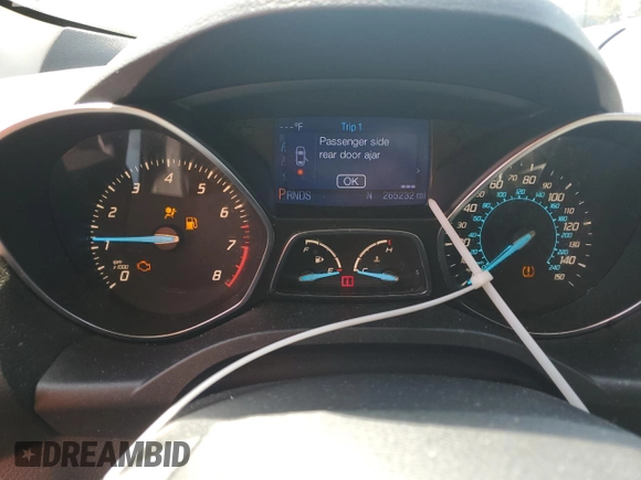2013 Ford Escape SE with VIN 1FMCU9G93DUA76607, listed as a Copart auction lot 56309755 with 265,232 mi miles and Salvage title. Bid and sale history available at DreamBid. Image 9.