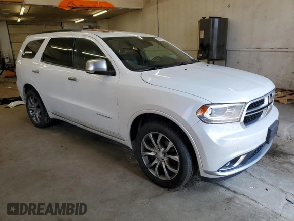 2018 Dodge Durango Citadel Anodized Platinum with VIN 1C4SDJET1JC306663, listed as a Copart auction lot 66264625 with 126,423 mi miles and Clean title. Bid and sale history available at DreamBid. Image 4.