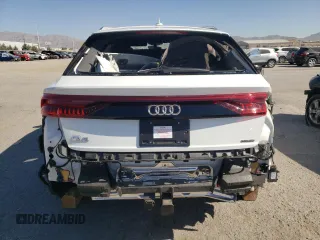 2023 Audi Q8 Premium with VIN WA1AVBF1XPD019640, listed as a Copart auction lot 67341524 with 7,426 mi miles and Salvage title. Bid and sale history available at DreamBid. Image 6.