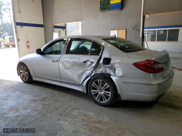 2014 Hyundai Genesis 3.8L with VIN KMHGC4DDXEU263778, listed as a Copart auction lot 43636465 with 278,482 mi miles and Salvage Title. Bid and sale history available at carsss.com. Image 2.