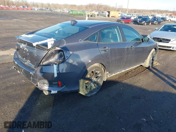 2016 Honda Civic Sedan EX-L with VIN 19XFC1F76GE206534, listed as a IAAI auction lot 41485715 with 105,663 mi miles. Bid and sale history available at carsss.com. Image 4.
