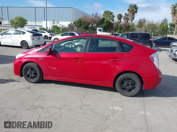 2012 Toyota Prius One with VIN JTDKN3DU1C1595223, listed as a IAAI auction lot 41965656 with 206,767 mi miles. Bid and sale history available at carsss.com. Image 14.