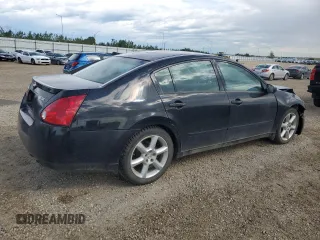 2004 Nissan Maxima SE with VIN 1N4BA41E84C867020, listed as a Copart auction lot 63047855 with 124,426 mi miles and Salvage title. Bid and sale history available at DreamBid. Image 3.