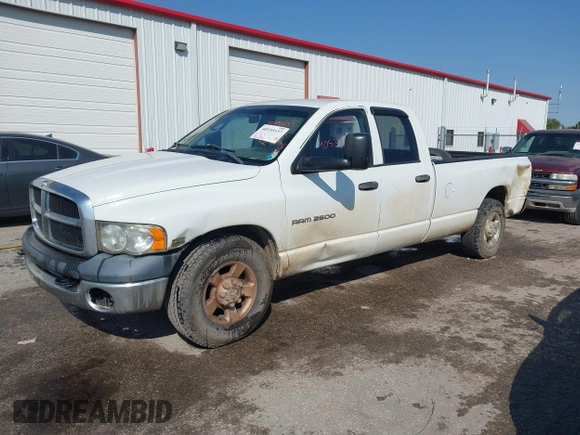 2005 Dodge 2500 ST with VIN 3D7KR28D65G856896, listed as a IAAI auction lot 40535137 with 280,839 mi miles and . Bid and sale history available at DreamBid. Image 17.