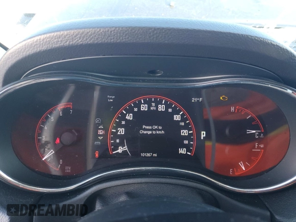 2014 Dodge Durango Citadel with VIN 1C4SDJET9EC358127, listed as a Copart auction lot 45358625 with 101,267 mi miles and Clean Title. Bid and sale history available at DreamBid. Image 9.