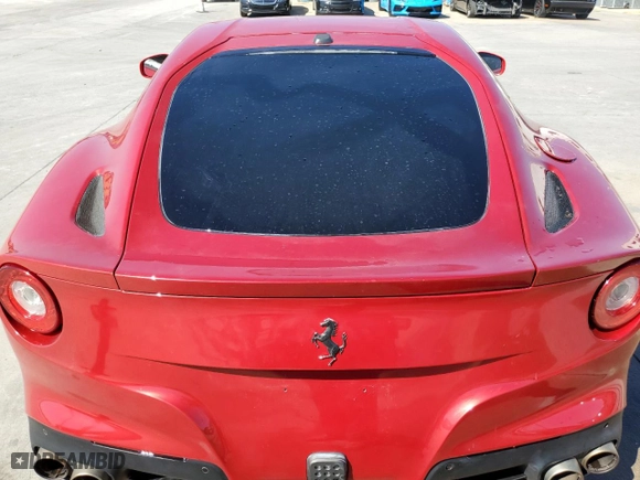 2013 Ferrari F12berlinetta with VIN ZFF74UFA7D0193622, listed as a Copart auction lot 73031694 with NaN miles and Salvage Title. Bid and sale history available at carsss.com. Image 10.