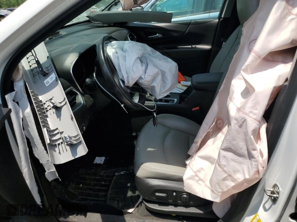 2018 Chevrolet Equinox LT with VIN 3GNAXJEVXJS606983, listed as a Copart auction lot 57243435 with 115,668 mi miles and Salvage title. Bid and sale history available at DreamBid. Image 7.