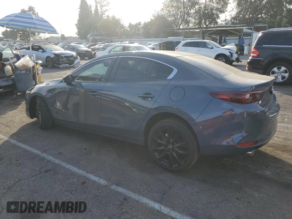 2024 Mazda 3 S Carbon Edition with VIN 3MZBPBCM5RM421427, listed as a Copart auction lot 83070144 with 684 mi miles and Salvage title. Bid and sale history available at DreamBid. Image 2.
