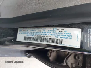 2003 Volkswagen Jetta GLS с VIN 3VWSK69M43M126923, выставлен на аукционе IAAI как лот 42211808 с пробегом 212 187 миль миль и . История ставок и продаж доступна на DreamBid. Изображение 9.