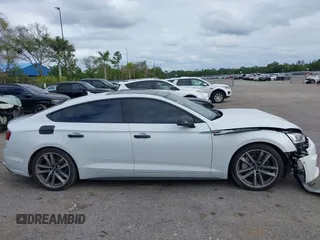 2019 Audi A5 Sportback Prestige with VIN WAUFNCF58KA086975, listed as a IAAI auction lot 38356898 with 54,058 mi miles. Bid and sale history available at carsss.com. Image 14.