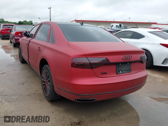 2015 Audi A8 3.0T with VIN WAU3GAFD2FN026195, listed as a IAAI auction lot 42203252 with 146,908 mi miles and . Bid and sale history available at DreamBid. Image 3.