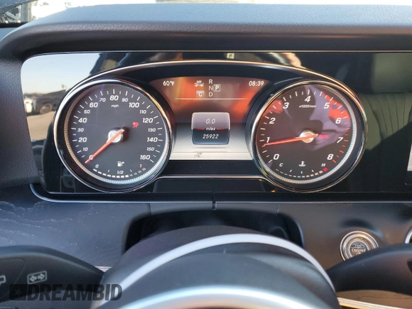 2019 Mercedes-Benz E 450 with VIN WDDZH6JB2KA528466, listed as a Copart auction lot 86706824 with 25,922 mi miles and Salvage Title. Bid and sale history available at DreamBid. Image 9.