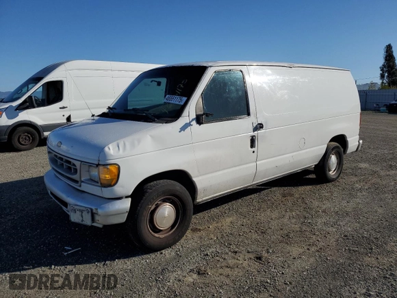 1999 Ford Econoline Cargo with VIN 1FTRE1420XHC02150, listed as a Copart auction lot 46551175 with 439,114 mi miles and Salvage Title. Bid and sale history available at carsss.com. Image 1.