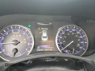 2015 Infiniti Q50 Premium with VIN JN1BV7AR7FM397615, listed as a Copart auction lot 53302205 with 73,738 mi miles and Clean Title. Bid and sale history available at carsss.com. Image 9.