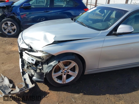 2014 BMW 3 Series 320i with VIN WBA3B1G58ENS81101, listed as a IAAI auction lot 38950717 with 1 mi miles. Bid and sale history available at carsss.com. Image 6.
