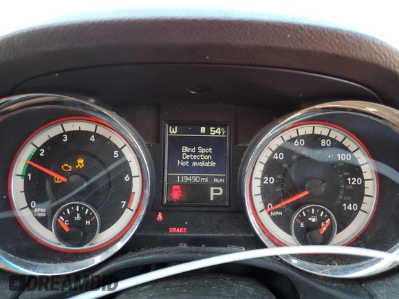 2011 Dodge Durango Citadel with VIN 1D4RD5GG0BC603143, listed as a Copart auction lot 48382145 with 119,490 mi miles and Clean title. Bid and sale history available at DreamBid. Image 9.