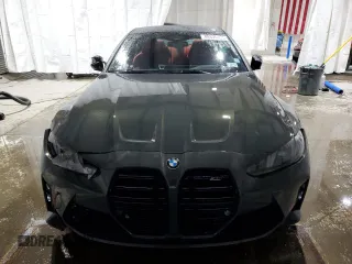 2025 BMW M4 Competition xDrive with VIN WBS33HK02SCS92678, listed as a Copart auction lot 88839855 with 4,304 mi miles and Salvage Title. Bid and sale history available at carsss.com. Image 5.