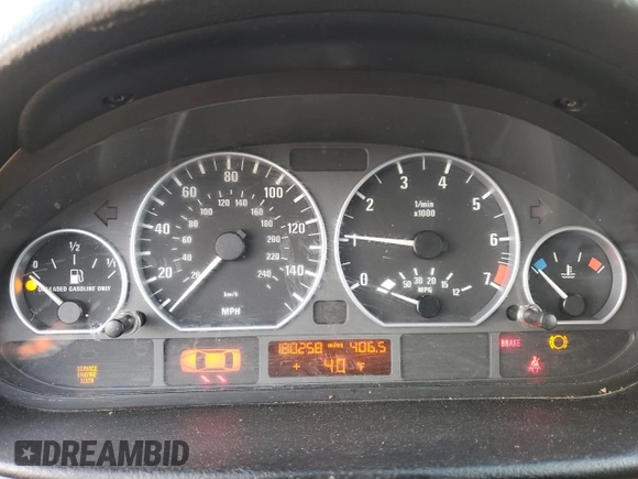 2004 BMW 3 Series 330xi with VIN WBAEW53484PG11634, listed as a Copart auction lot 48983755 with 180,258 mi miles and Clean Title. Bid and sale history available at carsss.com. Image 9.