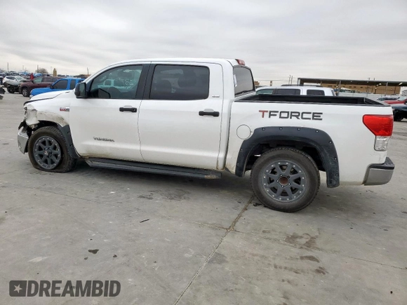 2012 Toyota Tundra 4WD Truck with VIN 5TFDW5F18CX221709, listed as a Copart auction lot 46100465 with 0 mi miles and Salvage Title. Bid and sale history available at carsss.com. Image 2.