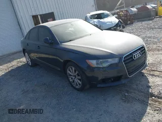 2015 Audi A6 2.0T Premium with VIN WAUCFAFC8FN007404, listed as a IAAI auction lot 41468567 with 81,535 mi miles. Bid and sale history available at carsss.com. Image 1.