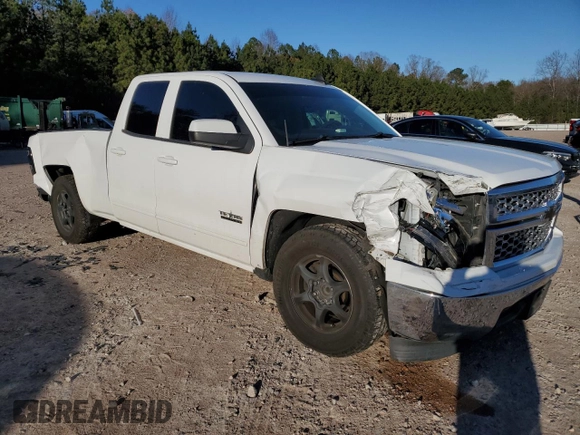 2015 Chevrolet Silverado 1500 LT with VIN 1GCRCREH8FZ310404, listed as a Copart auction lot 83251074 with 156,619 mi miles and Salvage Title. Bid and sale history available at carsss.com. Image 4.