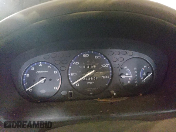 2000 Honda Civic LX with VIN JHMEJ6670YS002114, listed as a Copart auction lot 49373834 with 263,679 mi miles and Salvage Title. Bid and sale history available at DreamBid. Image 9.