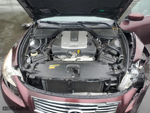 2010 Infiniti G37 Convertible with VIN JN1CV6FE4AM350846, listed as a Copart auction lot 73198324 with 39,689 mi miles and Salvage Title. Bid and sale history available at carsss.com. Image 11.