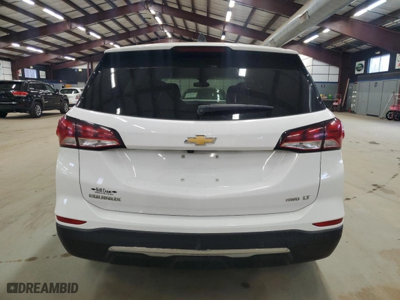 2022 Chevrolet Equinox LT with VIN 3GNAXUEV2NL138670, listed as a Copart auction lot 53287175 with 276,910 mi miles and Clean Title. Bid and sale history available at carsss.com. Image 6.