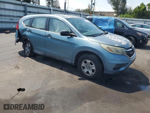 2015 Honda CR-V LX z VIN 2HKRM3H34FH500556, wystawiony jako Copart lot #58317025 z przebiegiem 60 369 mil mil oraz Nie do naprawy • Non repairable. Historia ofert i sprzedaży dostępna na DreamBid. Obrazek 4.
