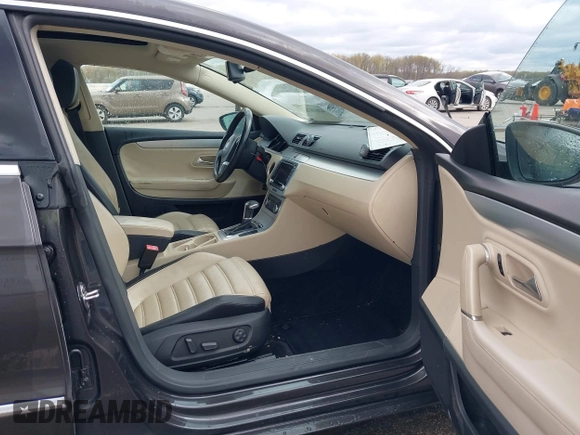 2010 Volkswagen CC Lux Plus with VIN WVWHN7AN6AE541937, listed as a IAAI auction lot 42018765 with 107,110 mi miles. Bid and sale history available at carsss.com. Image 5.