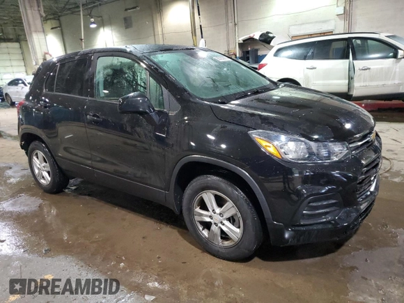 2020 Chevrolet Trax LS with VIN KL7CJNSB7LB065701, listed as a Copart auction lot 88780975 with 36,369 mi miles and Salvage Title. Bid and sale history available at carsss.com. Image 4.