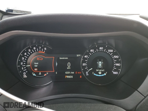 2020 Lincoln MKZ Reserve with VIN 3LN6L5EC1LR619997, listed as a Copart auction lot 81565214 with 42,201 mi miles and Salvage title. Bid and sale history available at DreamBid. Image 9.