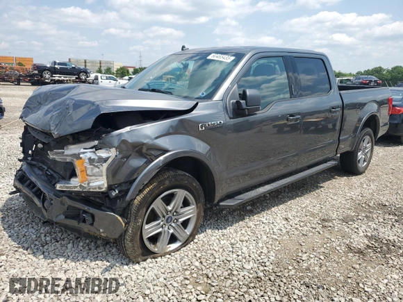 2019 Ford F-150 XL with VIN 1FTFW1E41KFC24243, listed as a Copart auction lot 62864345 with Not provided miles and Salvage title. Bid and sale history available at DreamBid. Image 1.
