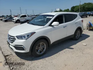 2018 Hyundai Santa Fe 2.4L z VIN 5XYZTDLB5JG551930, wystawiony jako Copart lot #58305015 z przebiegiem 140 888 mil mil oraz Tytuł czysty. Historia ofert i sprzedaży dostępna na DreamBid. Obrazek 1.