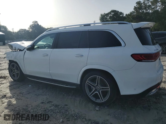 2023 Mercedes-Benz GLS 450 with VIN 4JGFF5KE1PA909640, listed as a Copart auction lot 63495994 with 12,971 mi miles and Salvage Title. Bid and sale history available at DreamBid. Image 2.