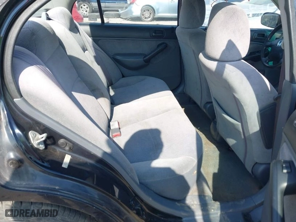 2001 Honda Civic EX with VIN 2HGES25761H518114, listed as a IAAI auction lot 41719745 with 214,573 mi miles. Bid and sale history available at carsss.com. Image 8.