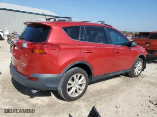 2015 Toyota RAV4 Limited with VIN 2T3DFREV9FW263018, listed as a Copart auction lot 52804045 with 90,748 mi miles and Salvage Title. Bid and sale history available at carsss.com. Image 3.