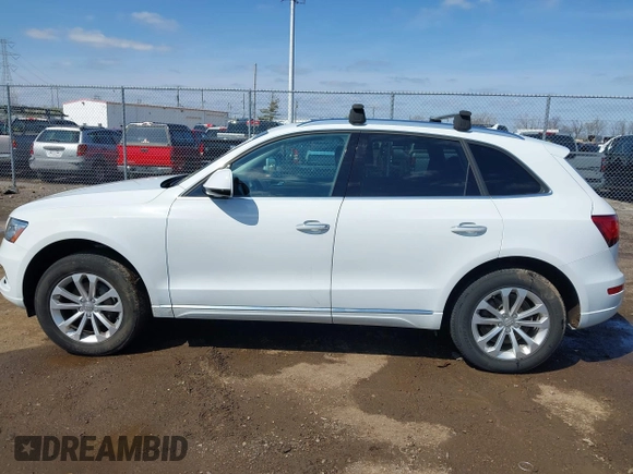 2016 Audi Q5 Premium Plus with VIN WA1L2AFPXGA096395, listed as a IAAI auction lot 41931371 with 98,429 mi miles. Bid and sale history available at carsss.com. Image 15.
