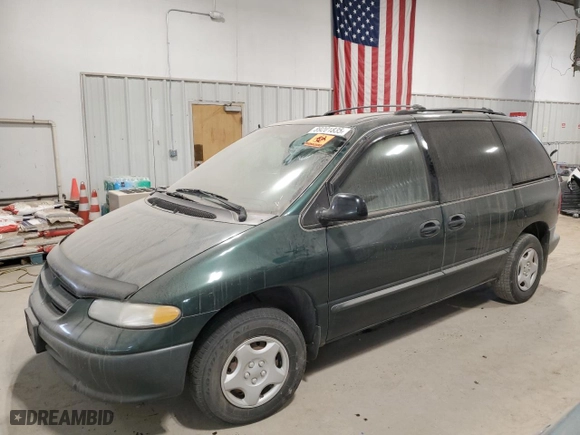 1998 Dodge Caravan with VIN 2B4FP2535WR809333, listed as a Copart auction lot 89201835 with 0 mi miles and Salvage Title. Bid and sale history available at carsss.com. Image 1.