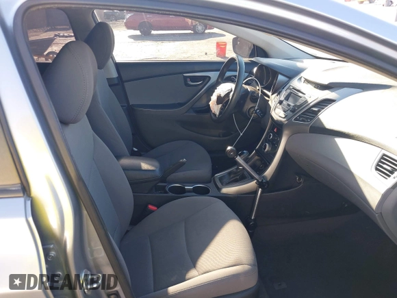 2015 Hyundai Elantra SE with VIN 5NPDH4AE7FH636230, listed as a IAAI auction lot 42243538 with 104,634 mi miles and . Bid and sale history available at DreamBid. Image 5.