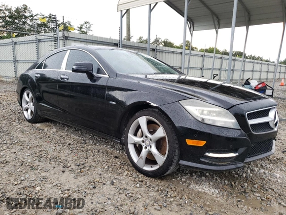 2012 Mercedes-Benz CLS 550 with VIN WDDLJ7DB9CA020072, listed as a Copart auction lot 60566565 with 105,945 mi miles and Clean title. Bid and sale history available at DreamBid. Image 4.