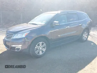 2015 Chevrolet Traverse LT with VIN 1GNKVHKD1FJ167325, listed as a IAAI auction lot 41631600 with 88,247 mi miles and . Bid and sale history available at DreamBid. Image 2.