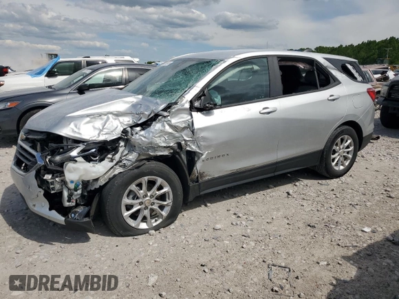2020 Chevrolet Equinox LS z VIN 3GNAXHEV0LS686404, wystawiony jako Copart lot #58276075 z przebiegiem Nie podano mil oraz Nie do naprawy • Non repairable. Historia ofert i sprzedaży dostępna na DreamBid. Obrazek 1.