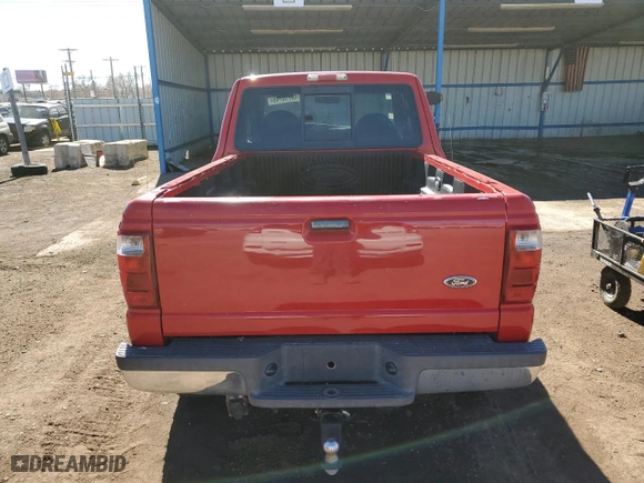 2001 Ford Ranger XL Fleet with VIN 1FTZR15U31PA47448, listed as a Copart auction lot 46710745 with 99,738 mi miles and Clean Title. Bid and sale history available at carsss.com. Image 6.