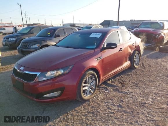 2013 Kia Optima LX with VIN 5XXGM4A71DG221343, listed as a IAAI auction lot 41740680 with 149,618 mi miles. Bid and sale history available at carsss.com. Image 17.