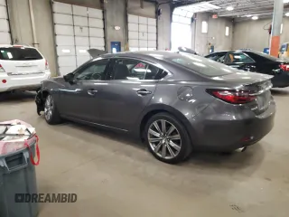 2019 Mazda 6 Grand Touring Reserve with VIN JM1GL1WY4K1504816, listed as a Copart auction lot 74549664 with 46,860 mi miles and Salvage Title. Bid and sale history available at DreamBid. Image 2.