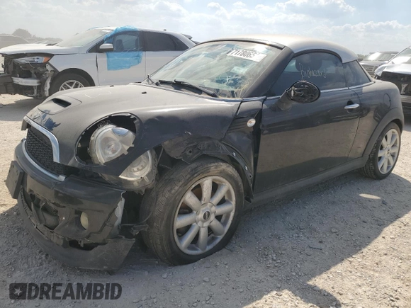 2012 MINI Coupe S z VIN WMWSX3C53CT154716, wystawiony jako Copart lot #71780654 z przebiegiem 101 260 mil mil oraz Szkoda całkowita • Salvage title. Historia ofert i sprzedaży dostępna na DreamBid. Obrazek 1.