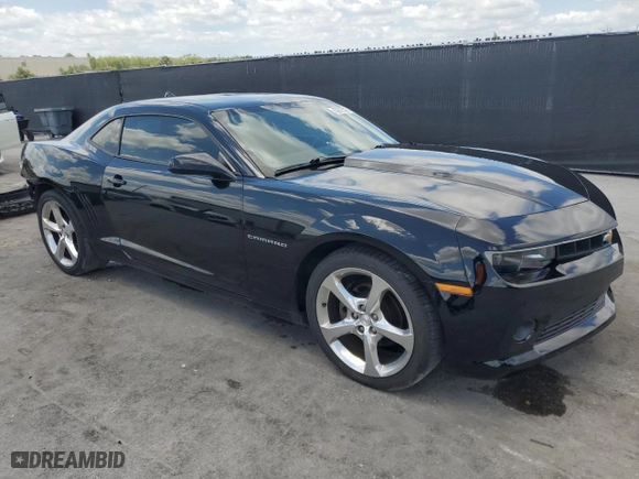 2014 Chevrolet Camaro LT with VIN 2G1FB1E36E9175047, listed as a Copart auction lot 53872545 with 175,912 mi miles and Salvage Title. Bid and sale history available at carsss.com. Image 4.